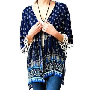 Boho-chic Kimono